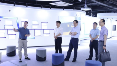 浙江省委人才辦專職副主任、省委組織部人才辦主任張旭明一行蒞臨健培科技考察調(diào)研